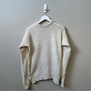 POPPY BARLEY 100% Superfine Lambswool pullover crew sweater